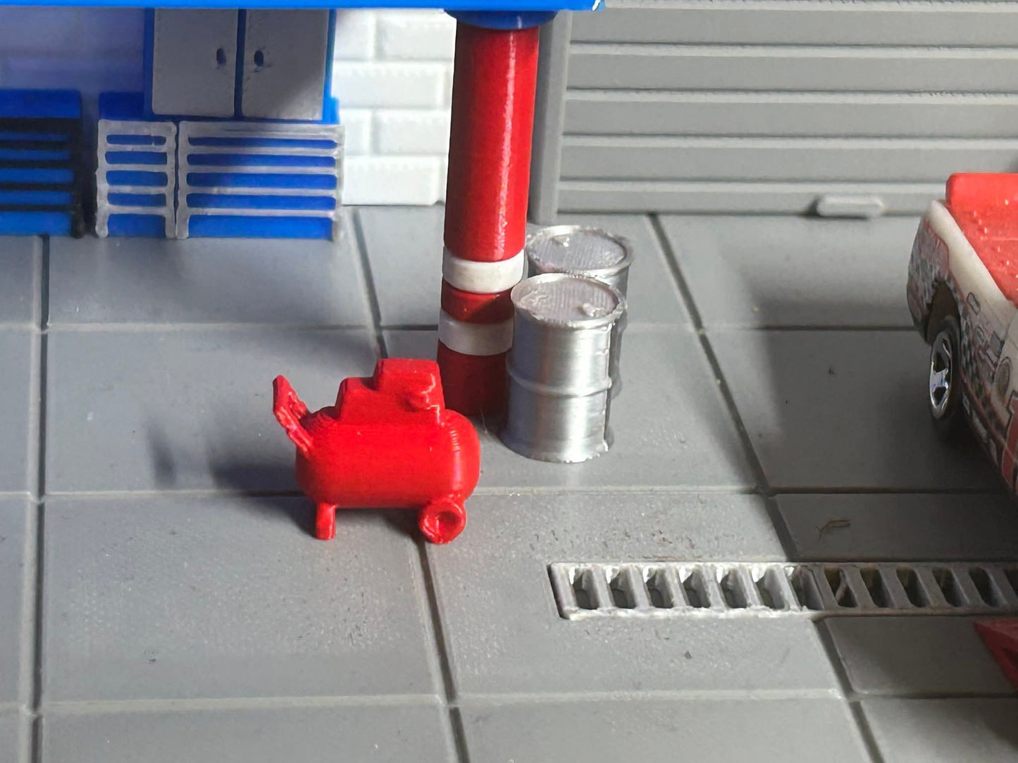 Air Compressor HO Scale Slotcar/Diroma accessory