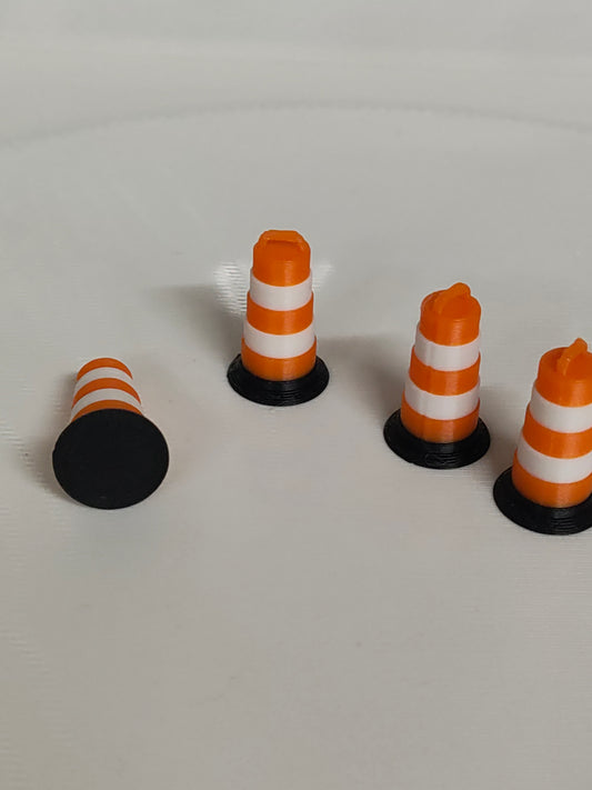 Traffic Cones HO Scale Slotcar/dircast Diroma accessory