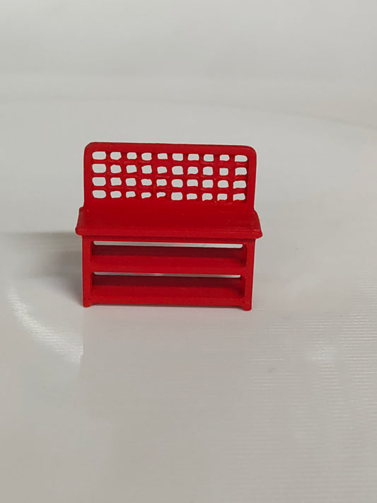 HO Scale Slotcar/Diecast Mechanics Workbench Diorama assessories