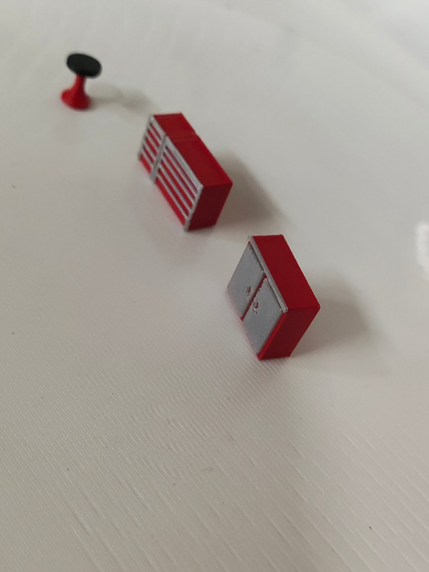 HO Scale Slotcar/diecast Garage Accessory Set - Tool Cabinet, Rolling Toolbox & Shop Stool bundle