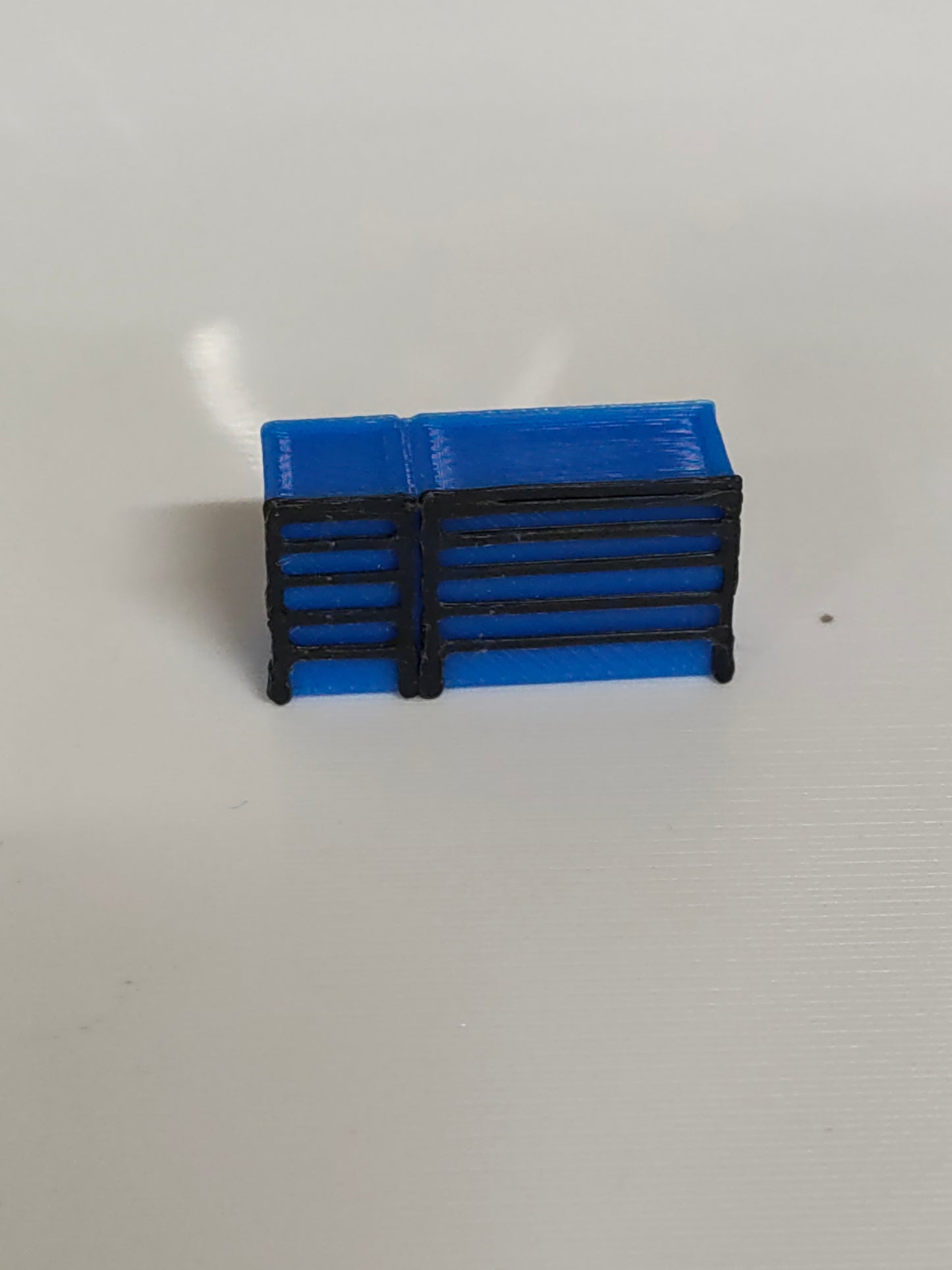 Blue and Black tool box HO scale Slotcar Diecast Diroma accessory