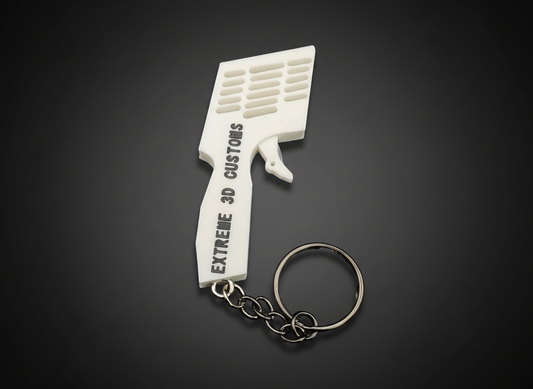 White controller keychain