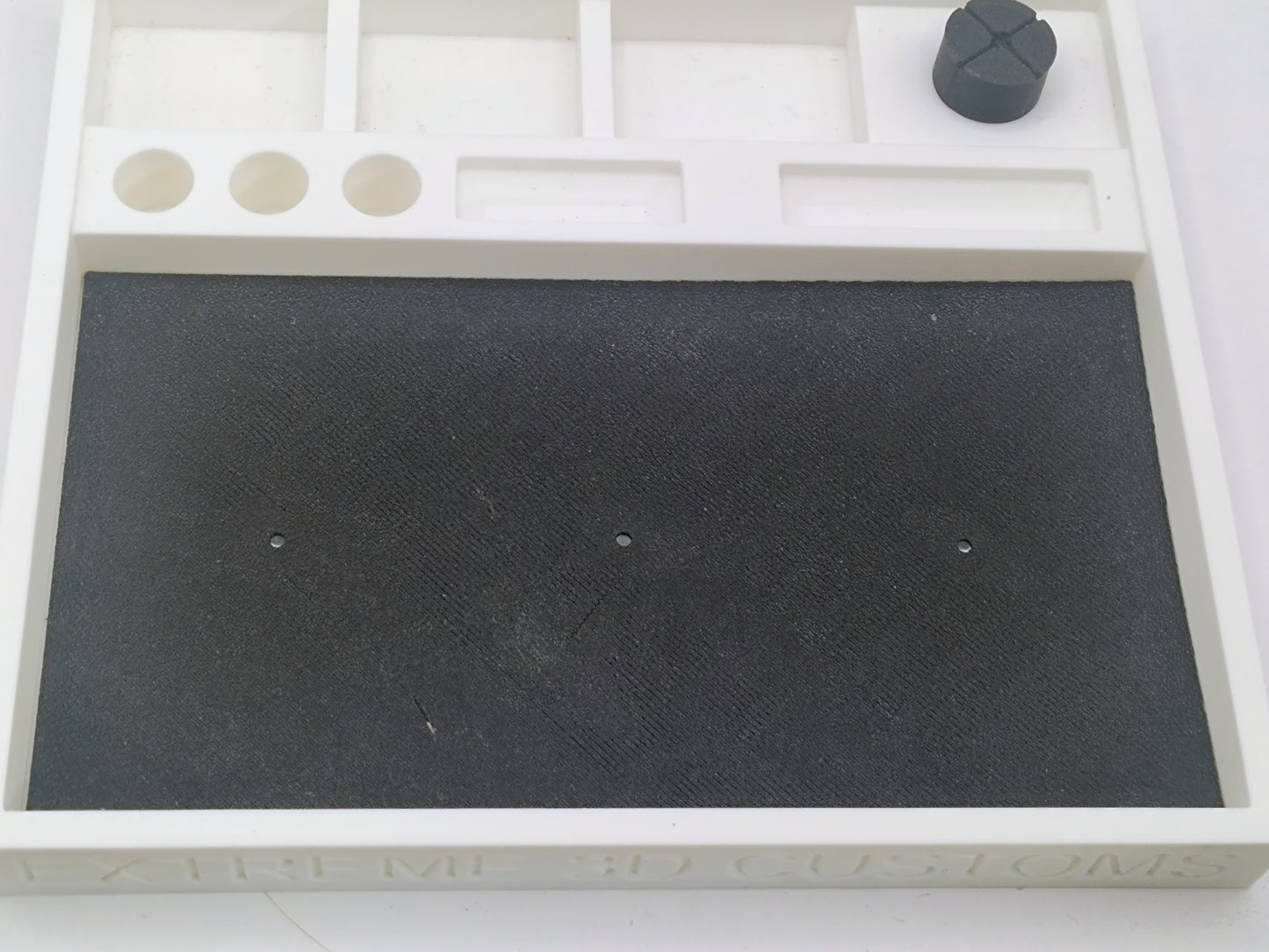 Ho Scale Slot Car Race Tray White