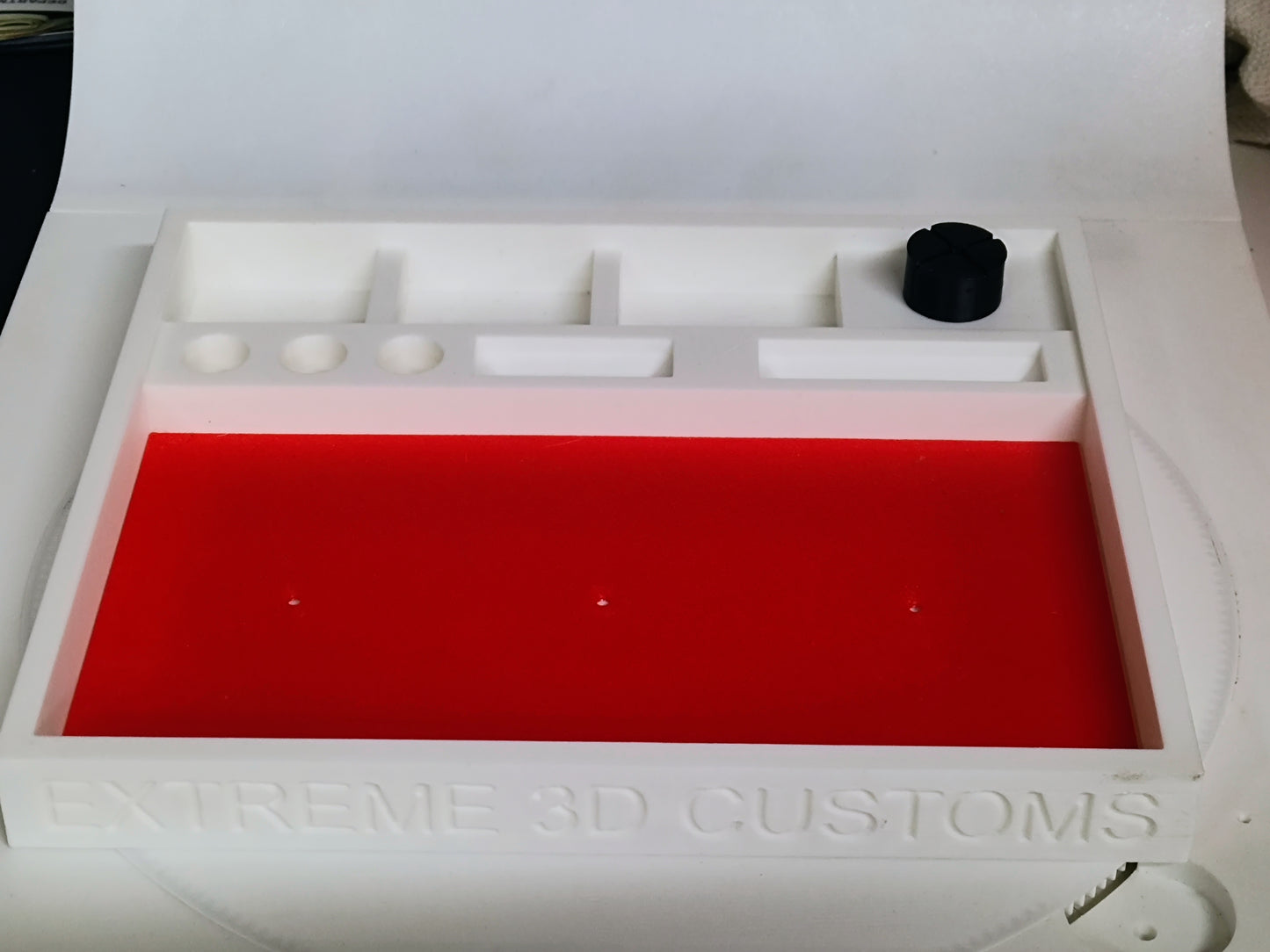 Red rubber Matt Race Tray Insert (Matt only)