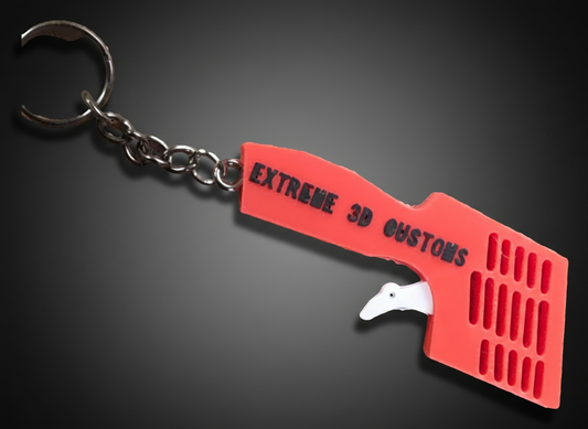 Red controller keychain